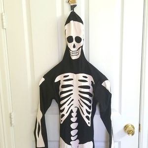 Halloween Costume Skeleton Suit (L)